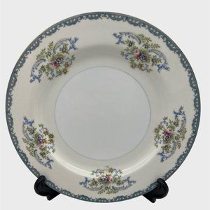 Empress China EMP47 Oval Dinner Plate Japan Hand Painted Floral Pattern 10"